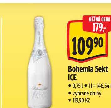 Bohemia Sekt ICE 0,75 l