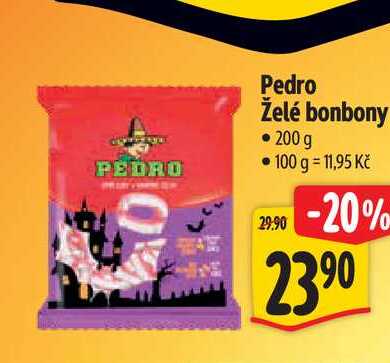   Pedro Želé bonbony 200 g  