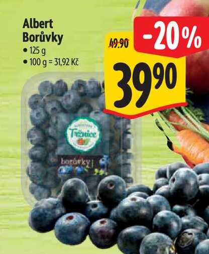 Albert Borůvky 125 g 