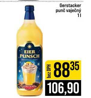 Gerstacker punč vaječný 1l