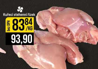 Kuřecí stehenní řízek 1kg