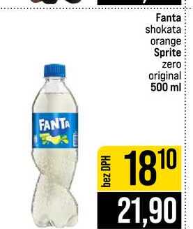 Fanta shokata orange Sprite zero original 500 ml 