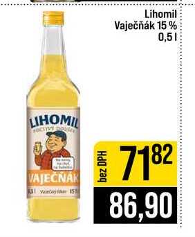 Lihomil Vaječňák 15% 0,5l