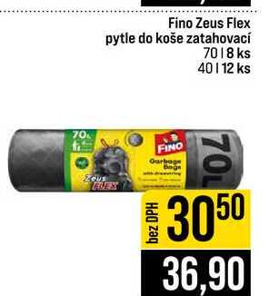 Fino Zeus Flex pytle do koše zatahovací 70l 8 ks 40l 12 ks