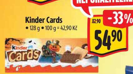 Kinder Cards, 128 g