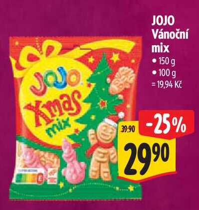 JOJO Vánoční mix, 150 g