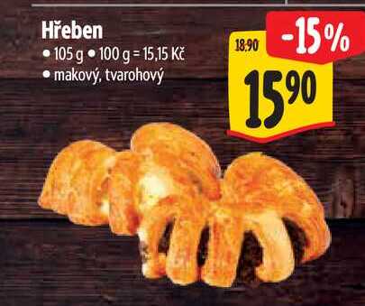 Hřeben, 105 g 