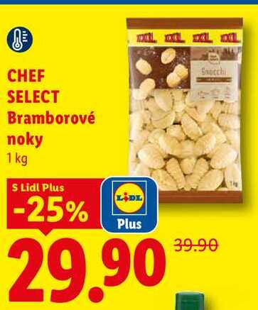 CHEF SELECT Bramborové noky, 1 kg