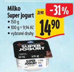 Milko Super jogurt, 150 g