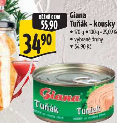Giana Tuňák - kousky 170 g