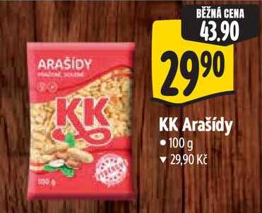 KK Arašídy, 100 g