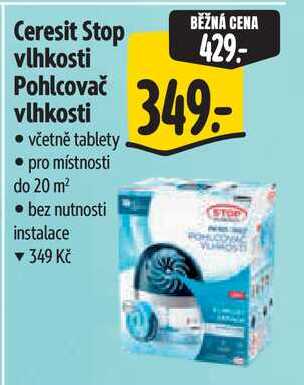 Ceresit Stop vlhkosti Pohlcovač vlhkosti