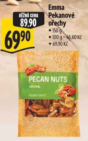 Emma Pekanové ořechy, 150 g