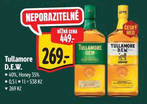 Tullamore D.E.W., 0,5 l