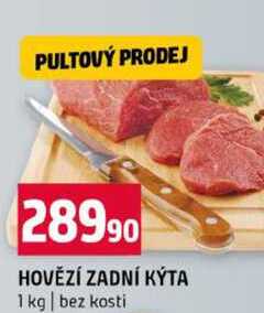 HOVĚZÍ ZADNÍ KÝTA 1 kg bez kosti 