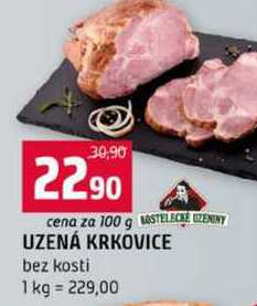 UZENÁ KRKOVICE bez kosti 1 kg