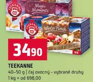 TEEKANNE 40-50 g čaj ovocný vybrané druhy