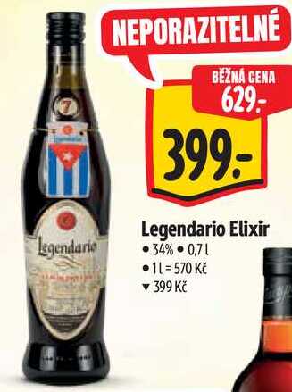 Legendario Elixir, 0,7 l