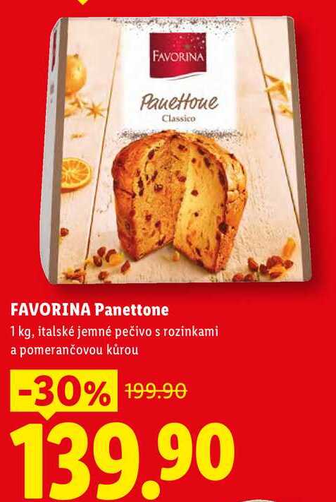 FAVORINA Panettone, 1 kg