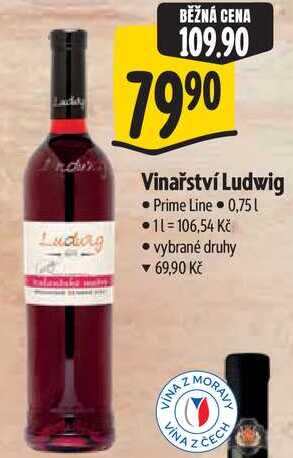 Vinařství Ludwig, 0,75 l