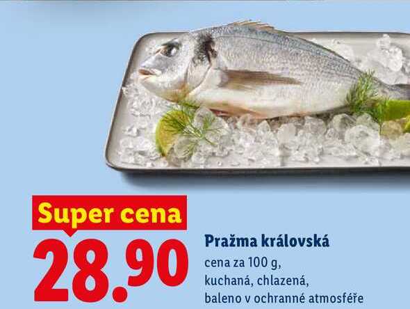 Pražma královská, cena za 100 g