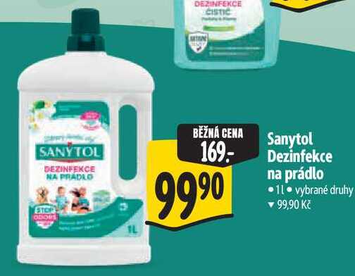 Sanytol Dezinfekce na prádlo, 1 l