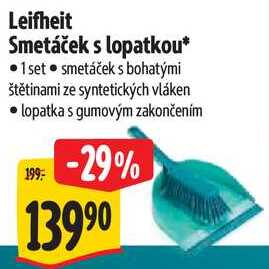 Leifheit Smetáček s lopatkou*