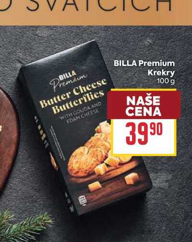 BILLA Premium Krekry 100 g