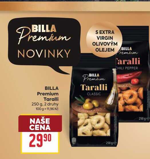 BILLA Premium Taralli 250 g