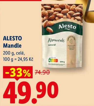 ALESTO Mandle, 200 g