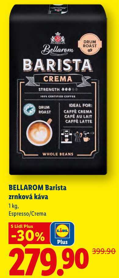 BELLAROM Barista zrnková káva, 1 kg
