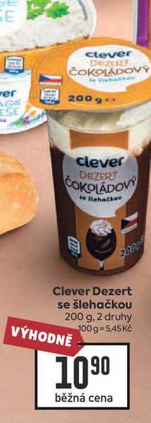 Clever Dezert se šlehačkou 200 g