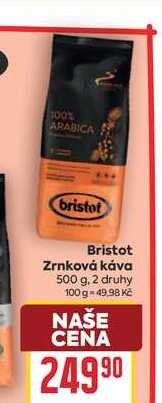 Bristot Zrnková káva 500 g