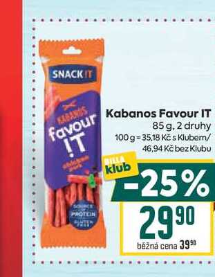 Kabanos Favour IT 85 g