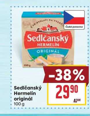 Sedlčanský Hermelín originál 100 g