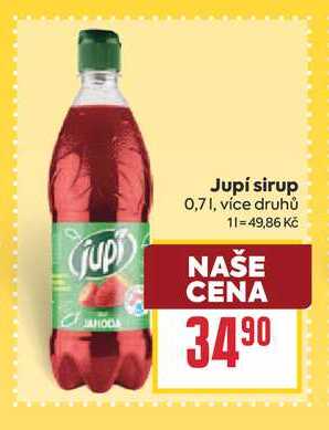 Jupí sirup 0,7l