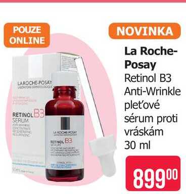 La Roche-Posay Retinol B3 Anti-Wrinkle pleťové sérum proti vráskám 30 ml 