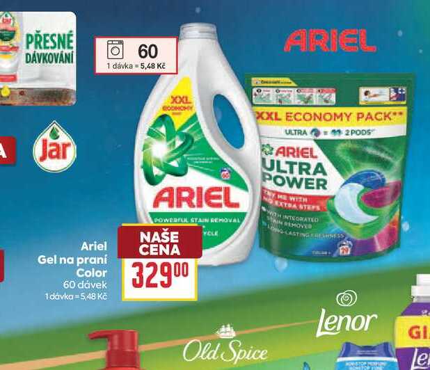 Ariel Gel na praní Color 60 dávek
