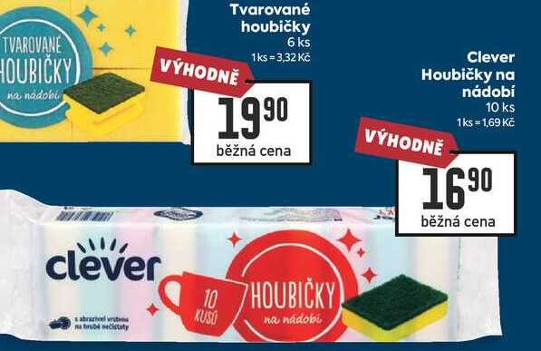 Clever Houbičky na nádobí 10 ks