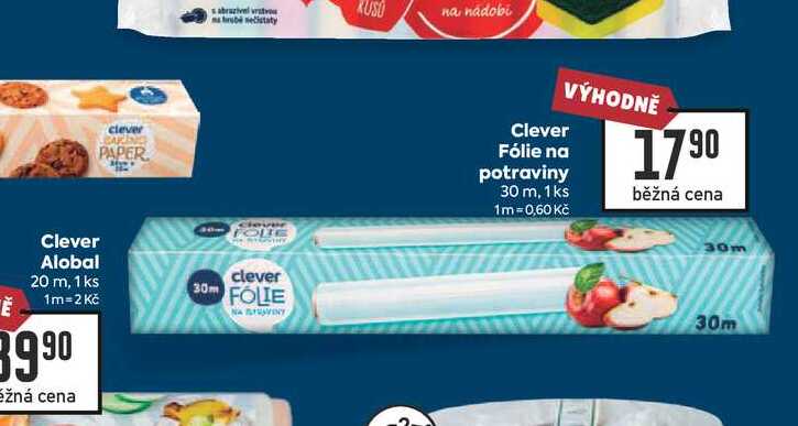Clever Fólie na potraviny 30 m