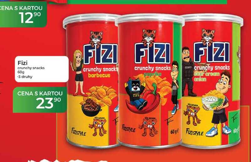 Fizi crunchy snacks 60g