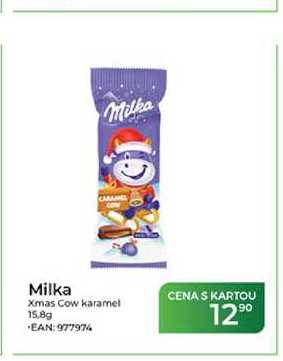 Milka Xmas Cow karamel 15,8g