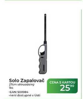 Solo Zapalovač 27cm větruodolný