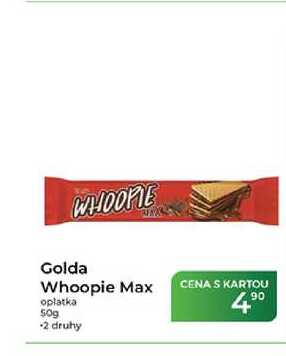 Golda Whoopie Max oplatka 50g