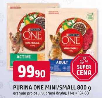 PURINA ONE MINI/SMALL 800 g granule pro psy