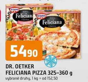 DR. OETKER FELICIANA PIZZA 325-360 g