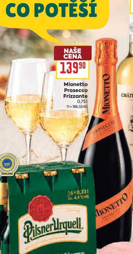 Mionetto Prosecco Frizzante 0,75l