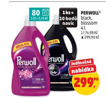 PERWOLL black, blossom, 4 l