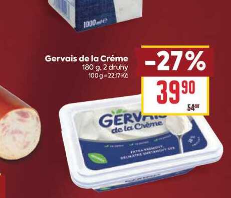 Gervais de la Créme 180 g