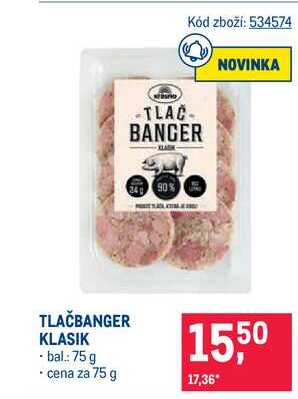 TLAČBANGER KLASIK 75 g